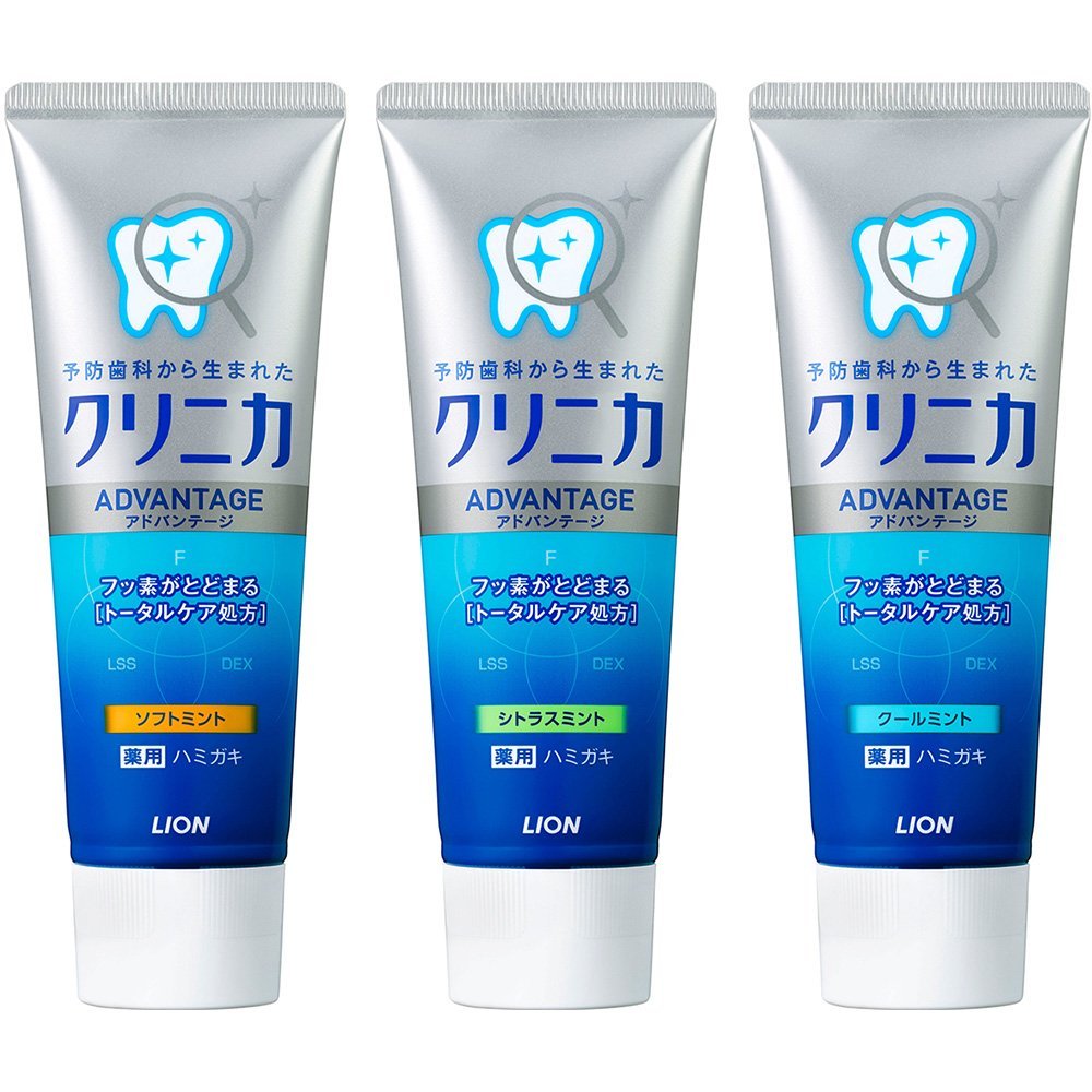 Teeth Whitening In Japan - 3 قطعة معجون أسنان ياباني أسد