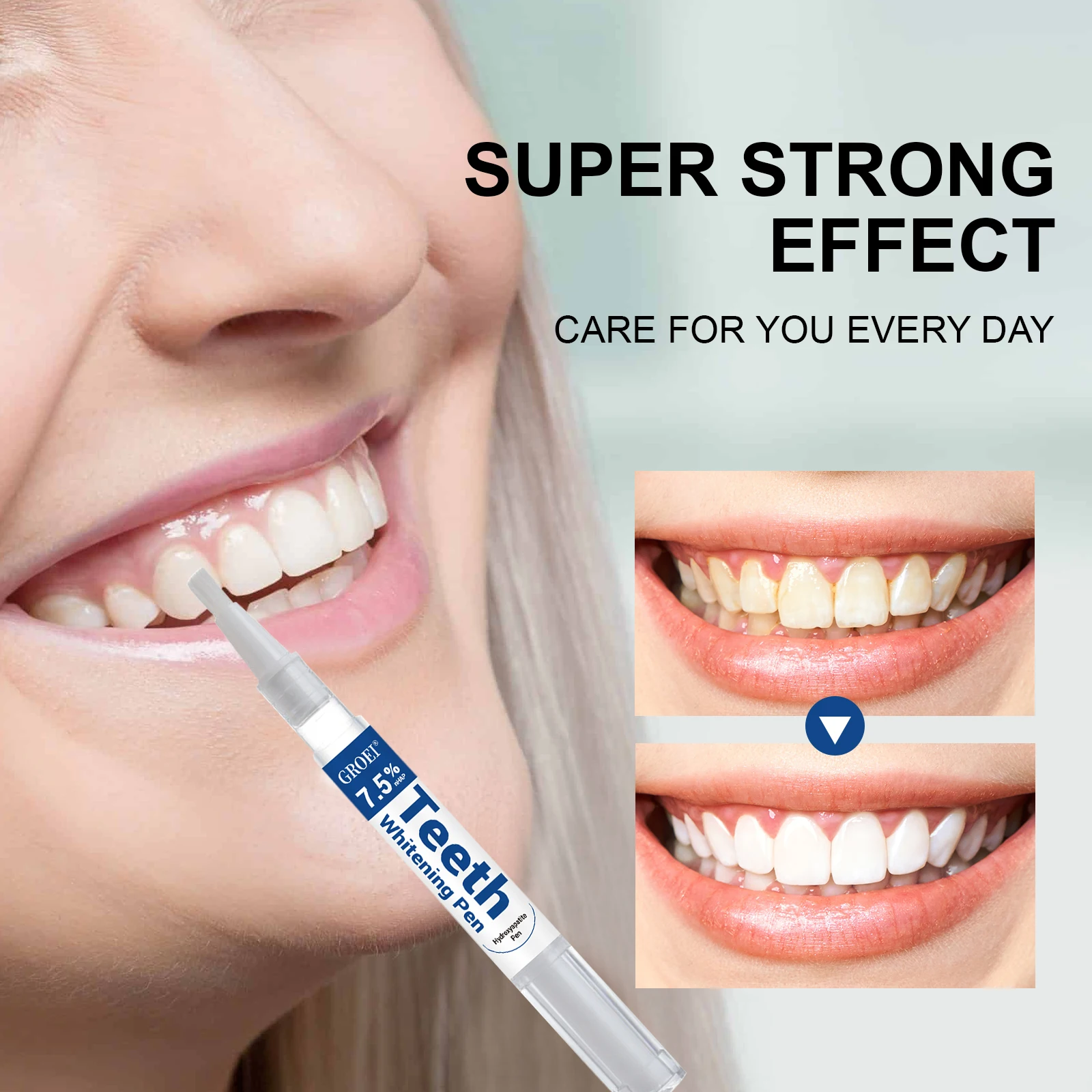 هيدروكسياباتيت تبييض الأسنان ا - مراجعة Teeth Whitening Gel وسعره