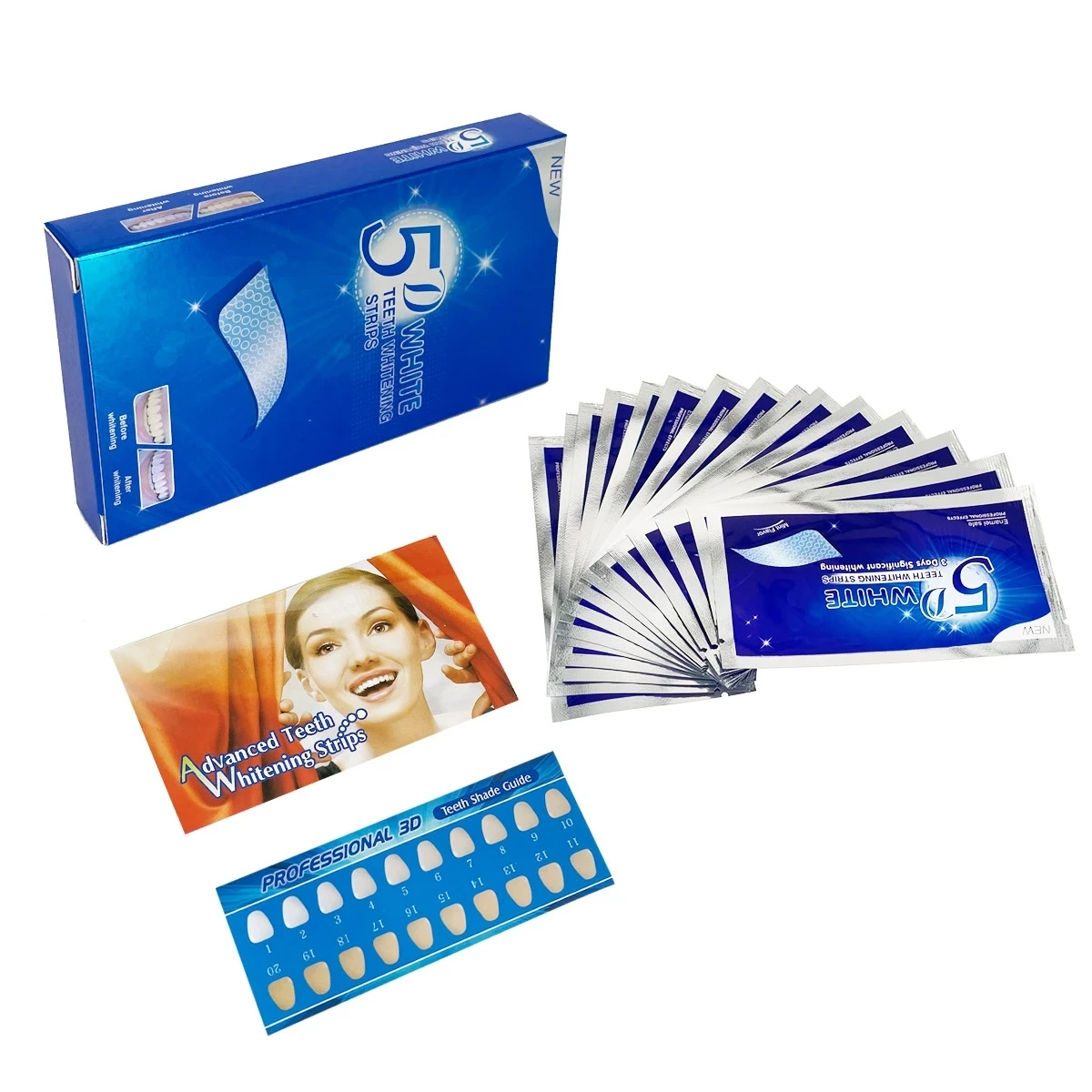 شرائط تبييض الأسنان البيضاء لل - مراجعة Teeth Whitening Gel Refills وسعره