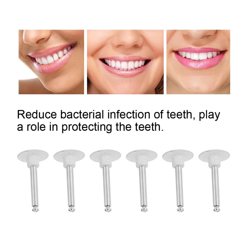 6 قطعة مجموعة رأس تلميع الأسنا - مراجعة Teeth Whitening Lab وسعره