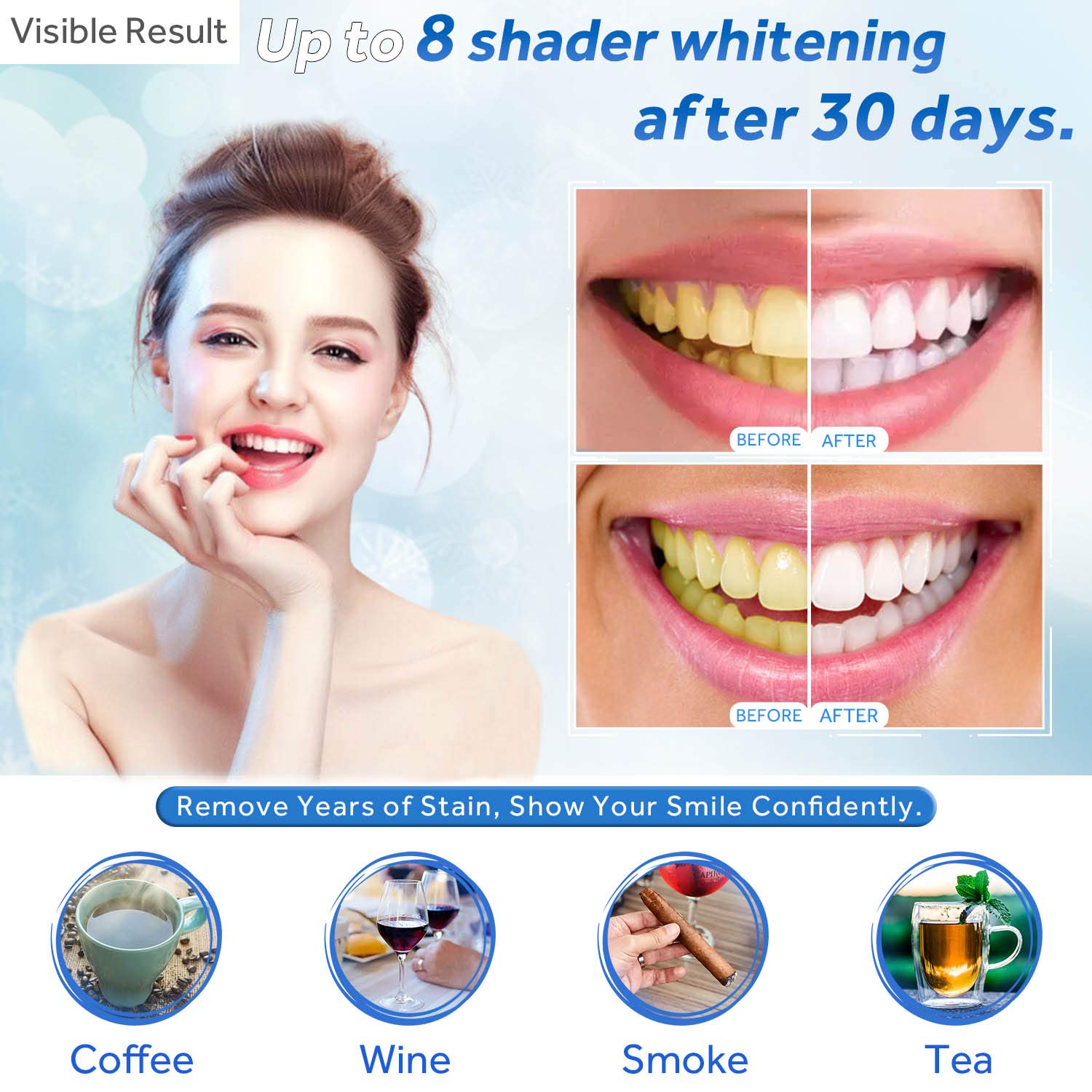 تبييض الأسنان جل الملء حقنة تب - مراجعة Teeth Whitening Gel Refills وسعره