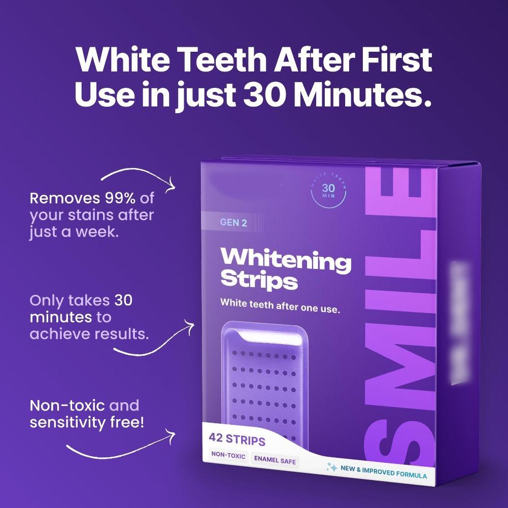42 شريطًا لتبييض الأسنان باللو - مراجعة Teeth Whitening Gel Refills وسعره