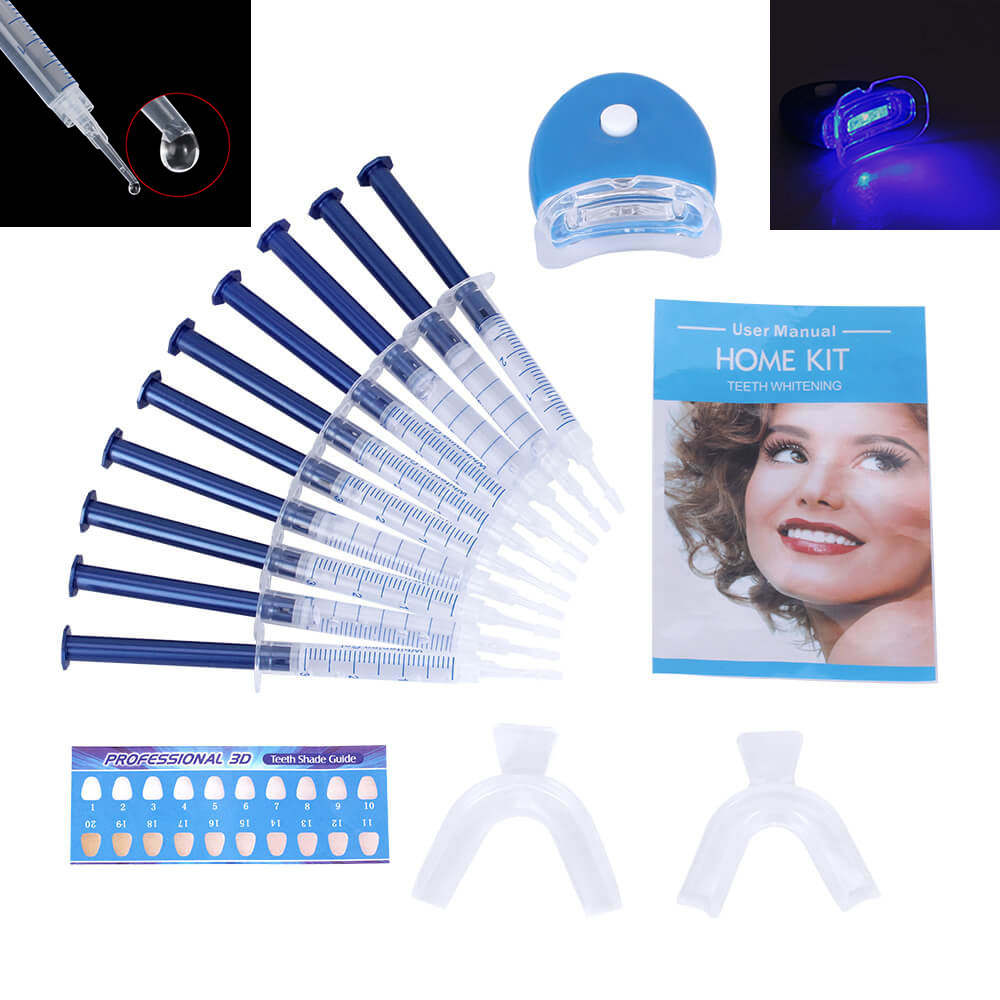 1 مجموعة تبييض الأسنان 44% بير - مراجعة Teeth Whitening Q&M وسعره