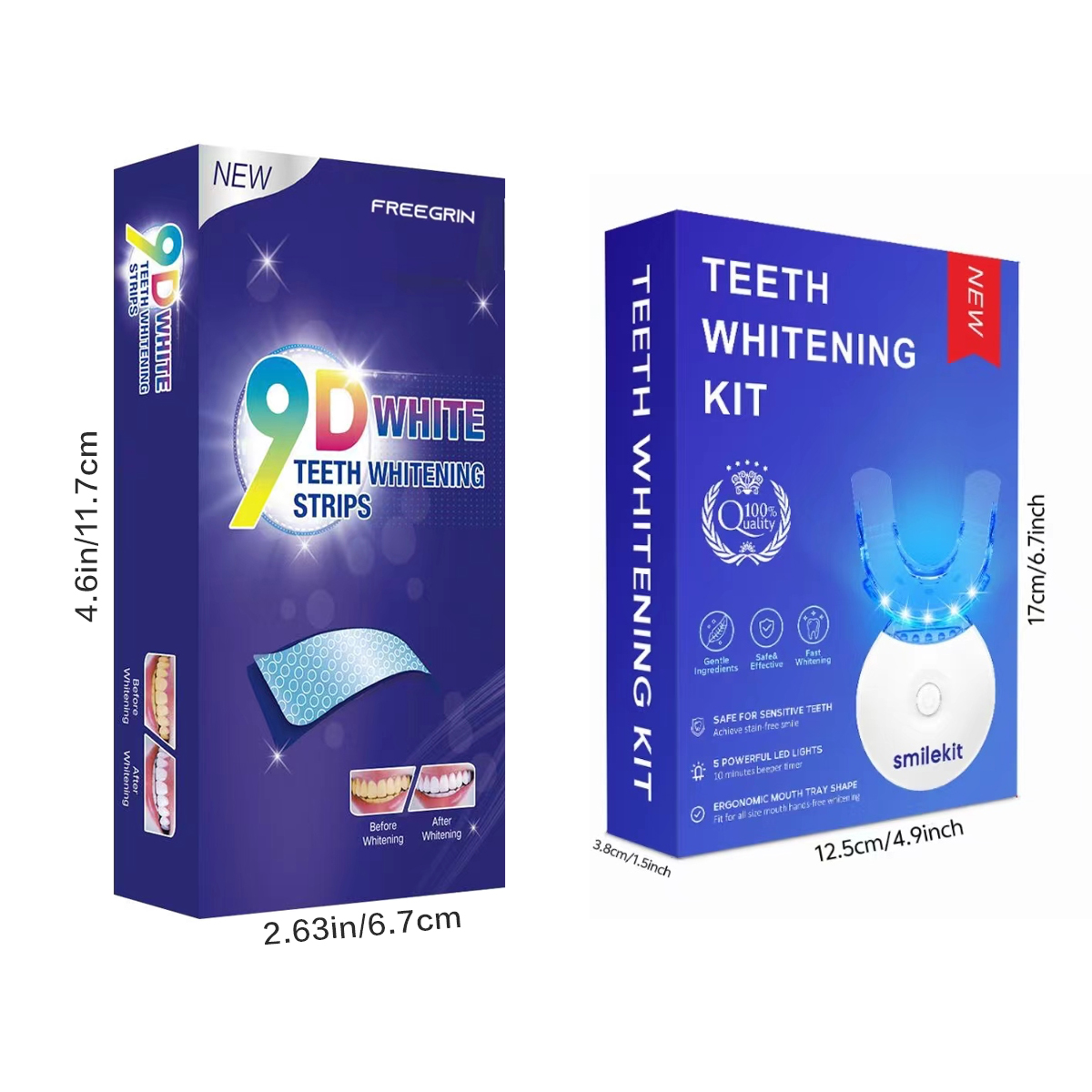 مجموعة تبييض الأسنان - 5X مبيض - مراجعة Teeth Whitening Gel For Trays وسعره