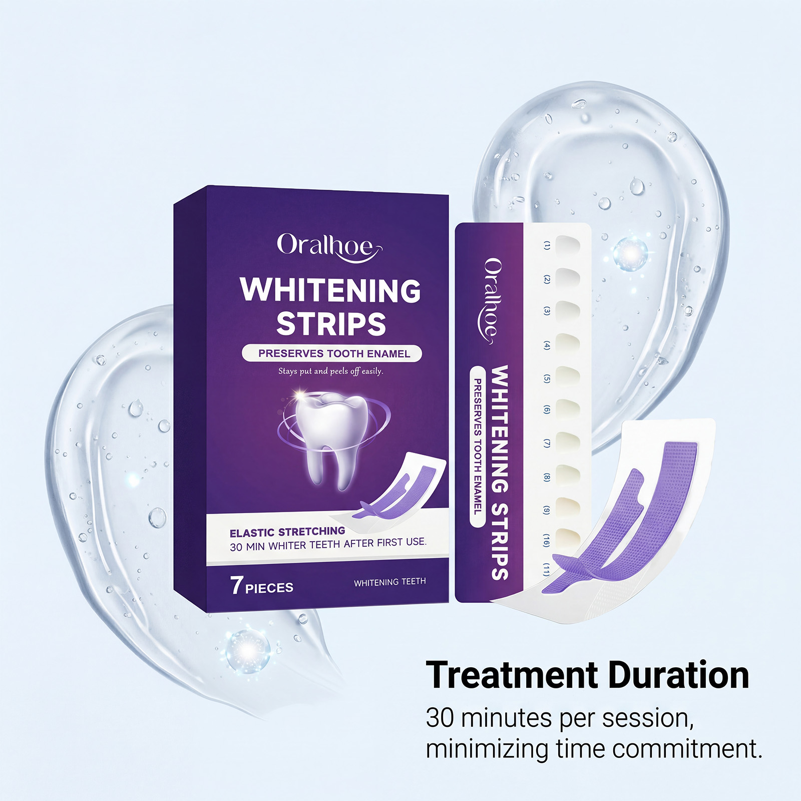 شرائط تبييض الأسنان باللون الأ - مراجعة Teeth Whitening Gel Refills وسعره