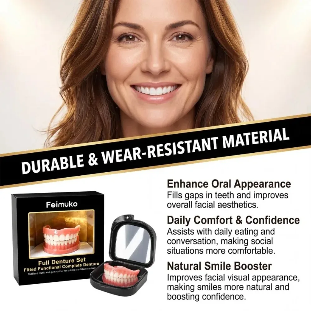 طقم كامل من أطقم الأسنان الاصط - مراجعة Teeth Whitening Instant وسعره
