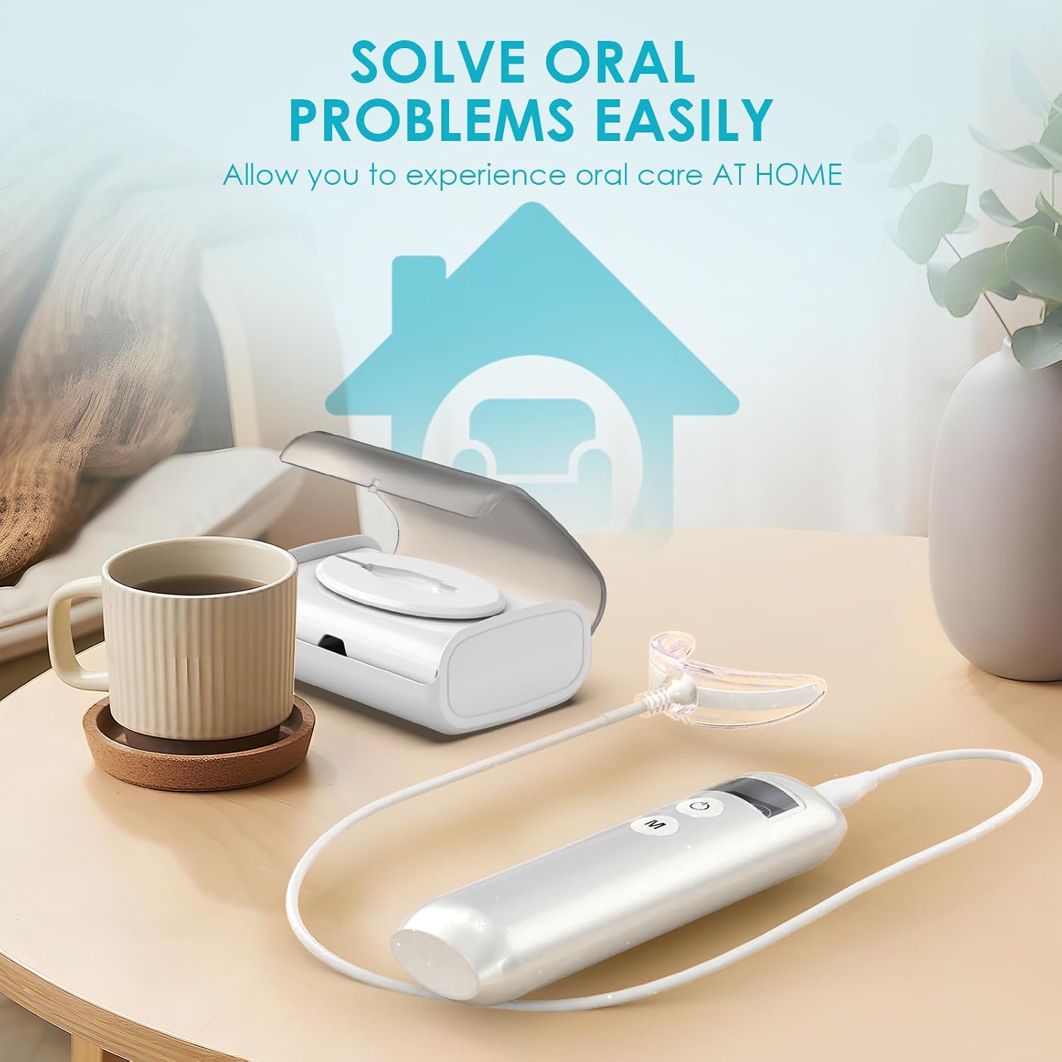 جهاز تسريع تبييض الأسنان بـ 16 - مراجعة Teeth Whitening Accelerator وسعره
