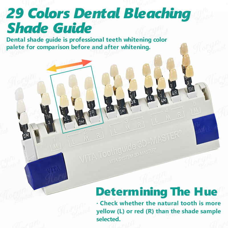 دليل ألوان تبييض الأسنان فيتا  - مراجعة Teeth Whitening Lab وسعره